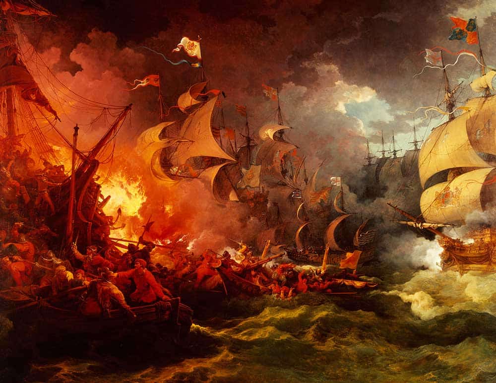 spanish armada battle gravelines