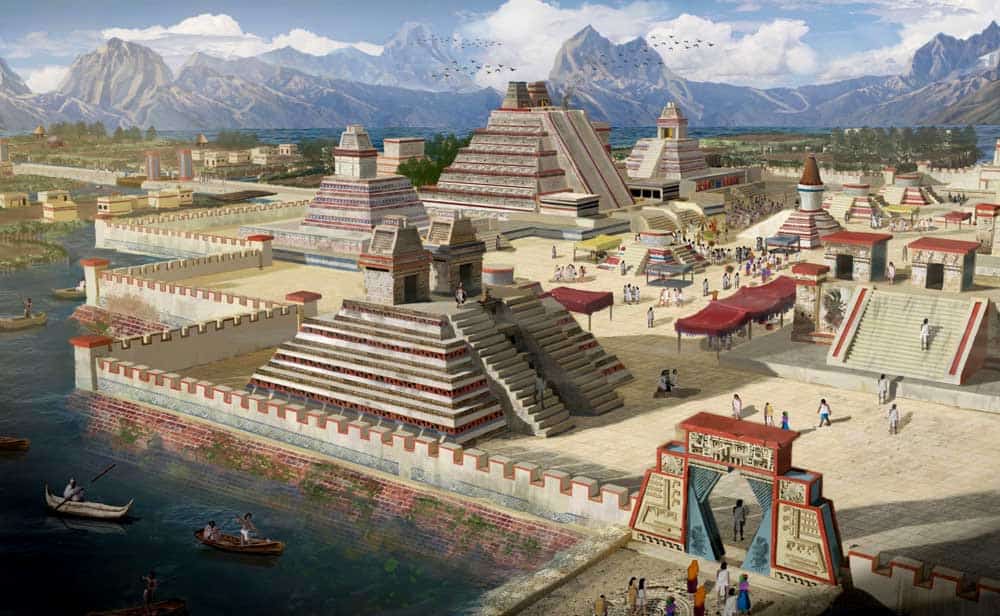 spanish conquistadors tenochtitlan