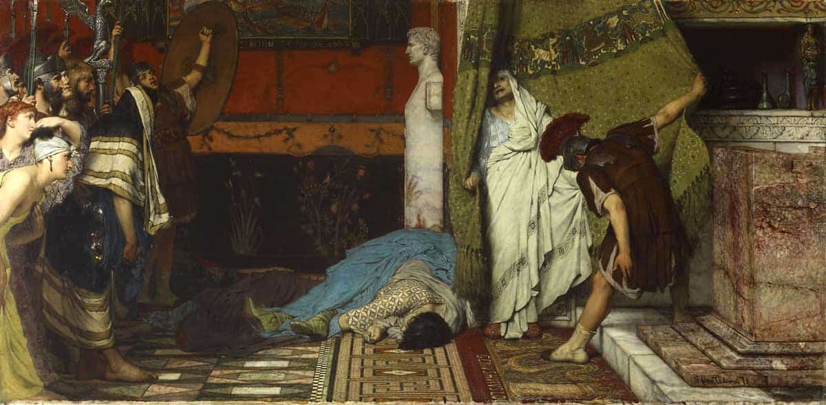 alma tadema death emperor caligula