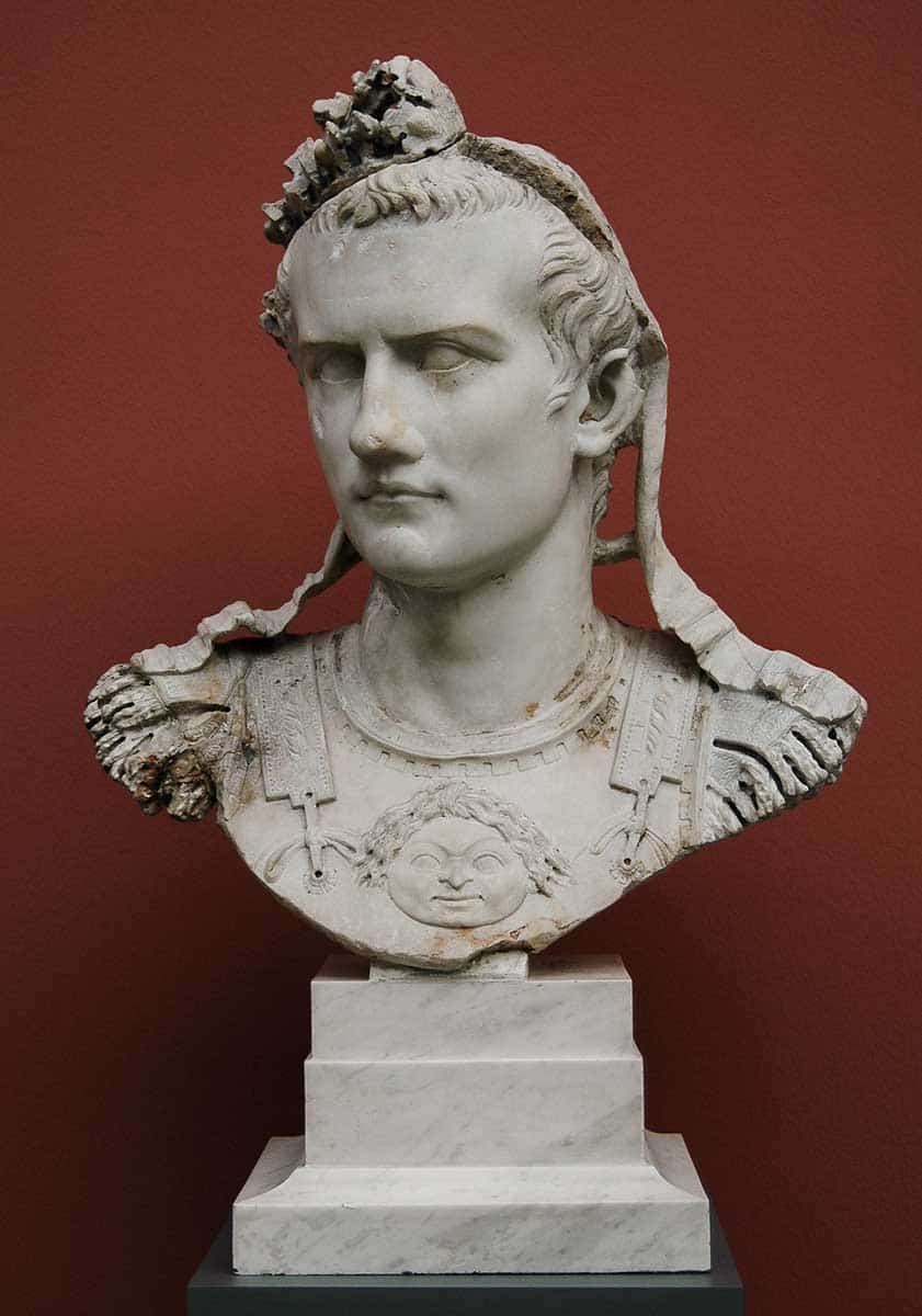 caligula cuirass bust