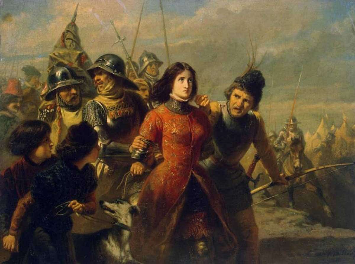 joan arc death capture