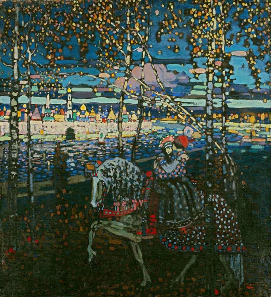 kandinsky couple painting