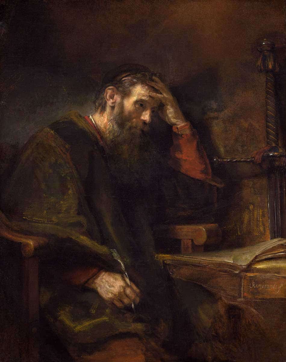 saint paul rembrandt