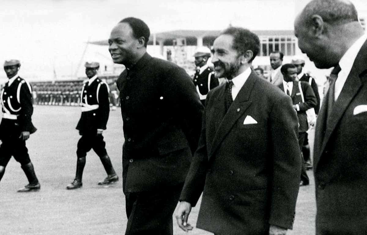 selassie nkrumah meeting addis ababa