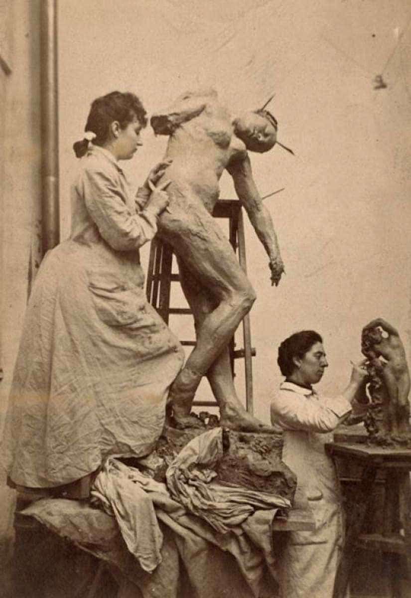 camille claudel creating sakountala