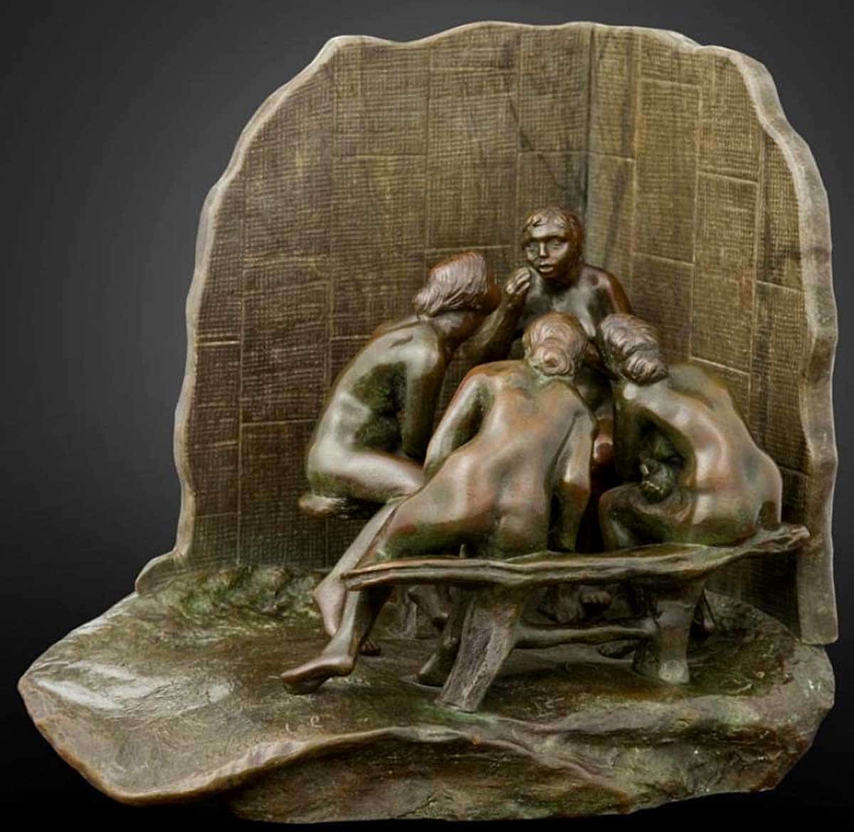 camille claudel the gossips