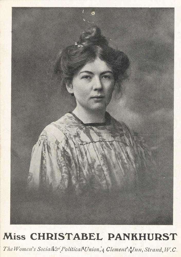 portrait christabel pankhurst