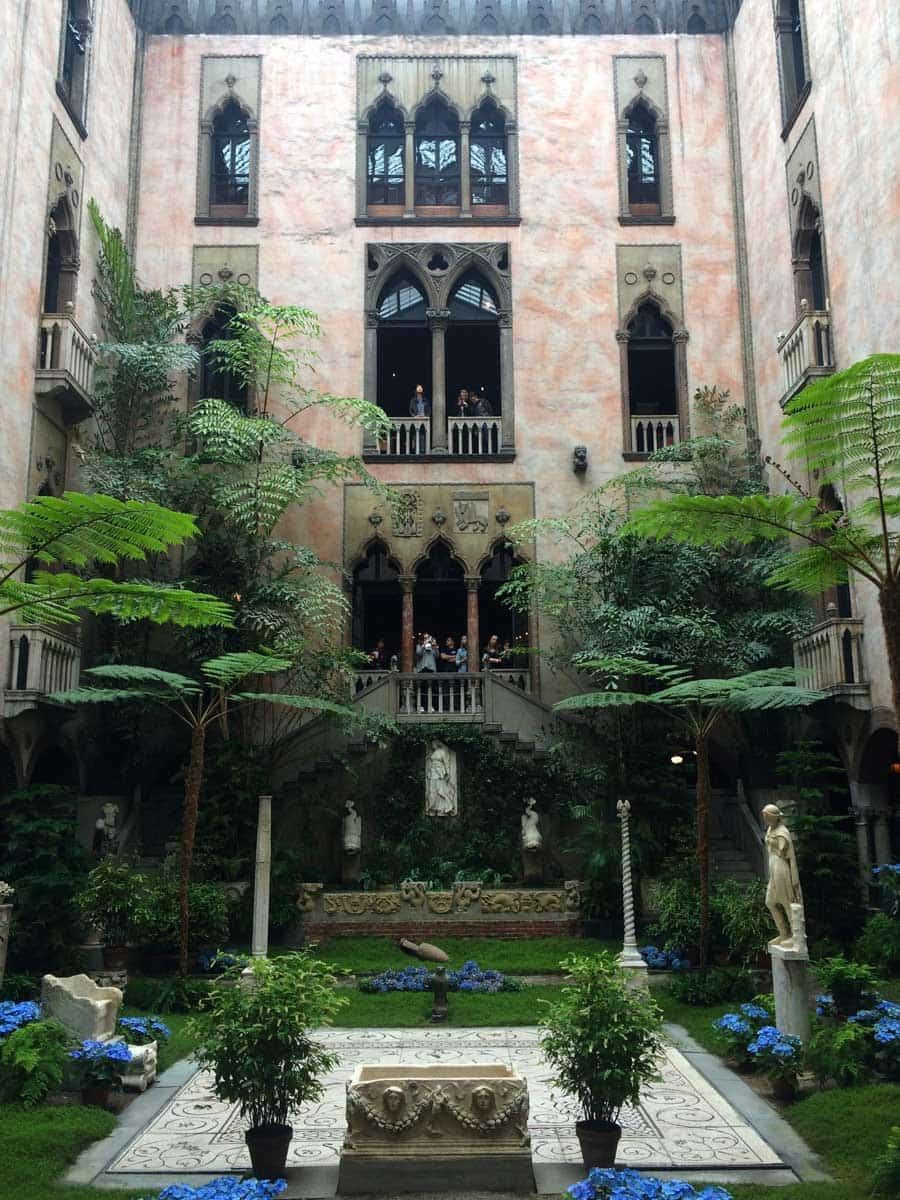 gardner museum courtyard