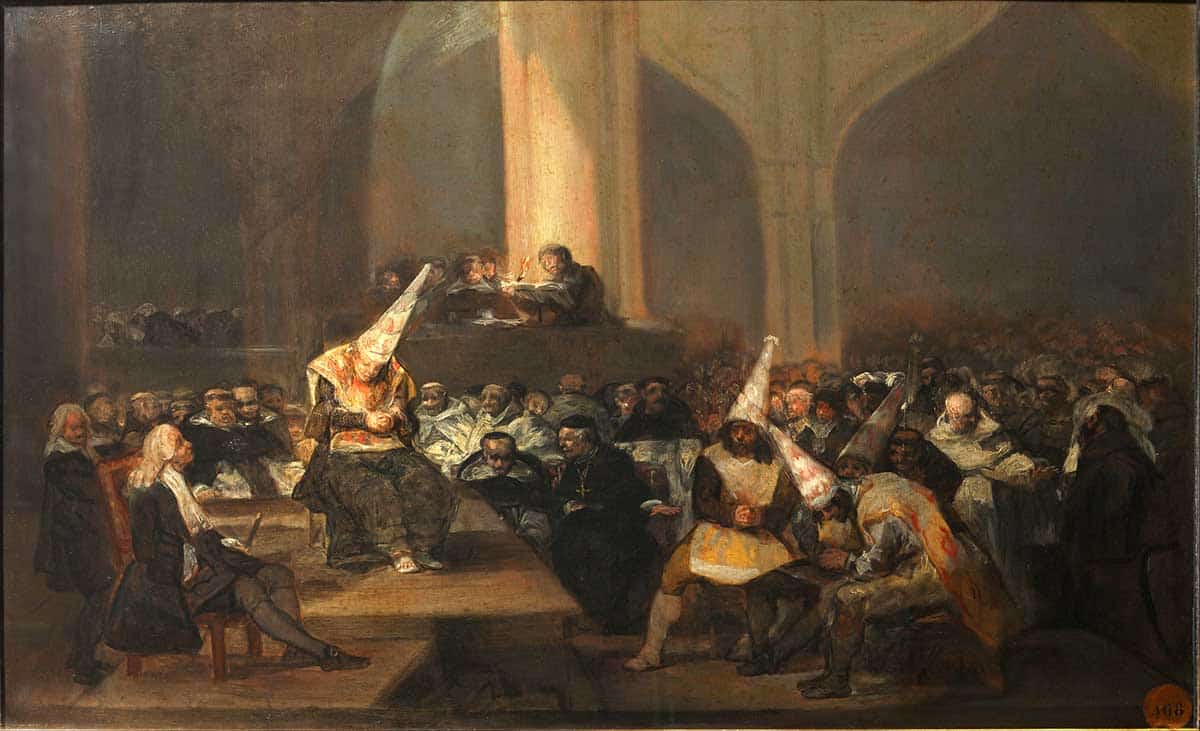 inquisition tribunal goya