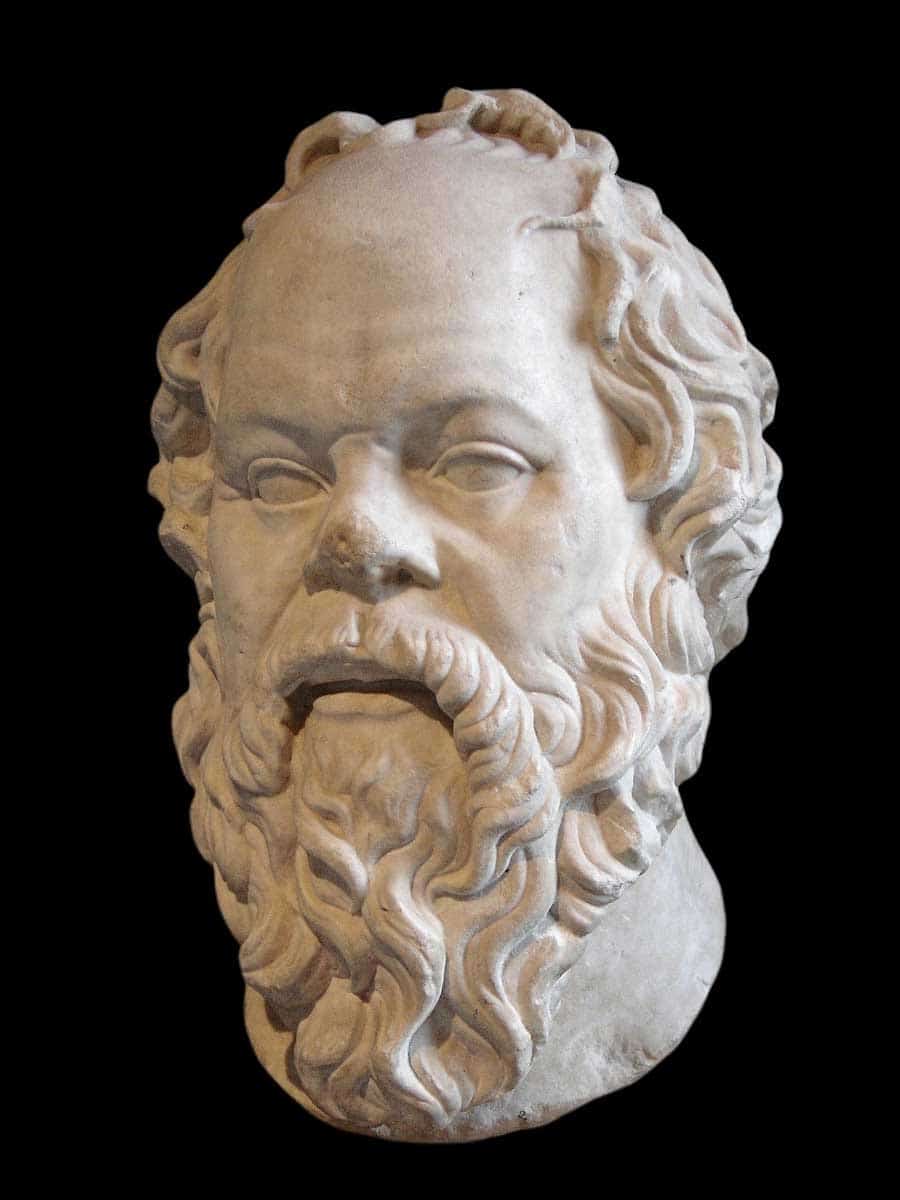 socrates louvre statue