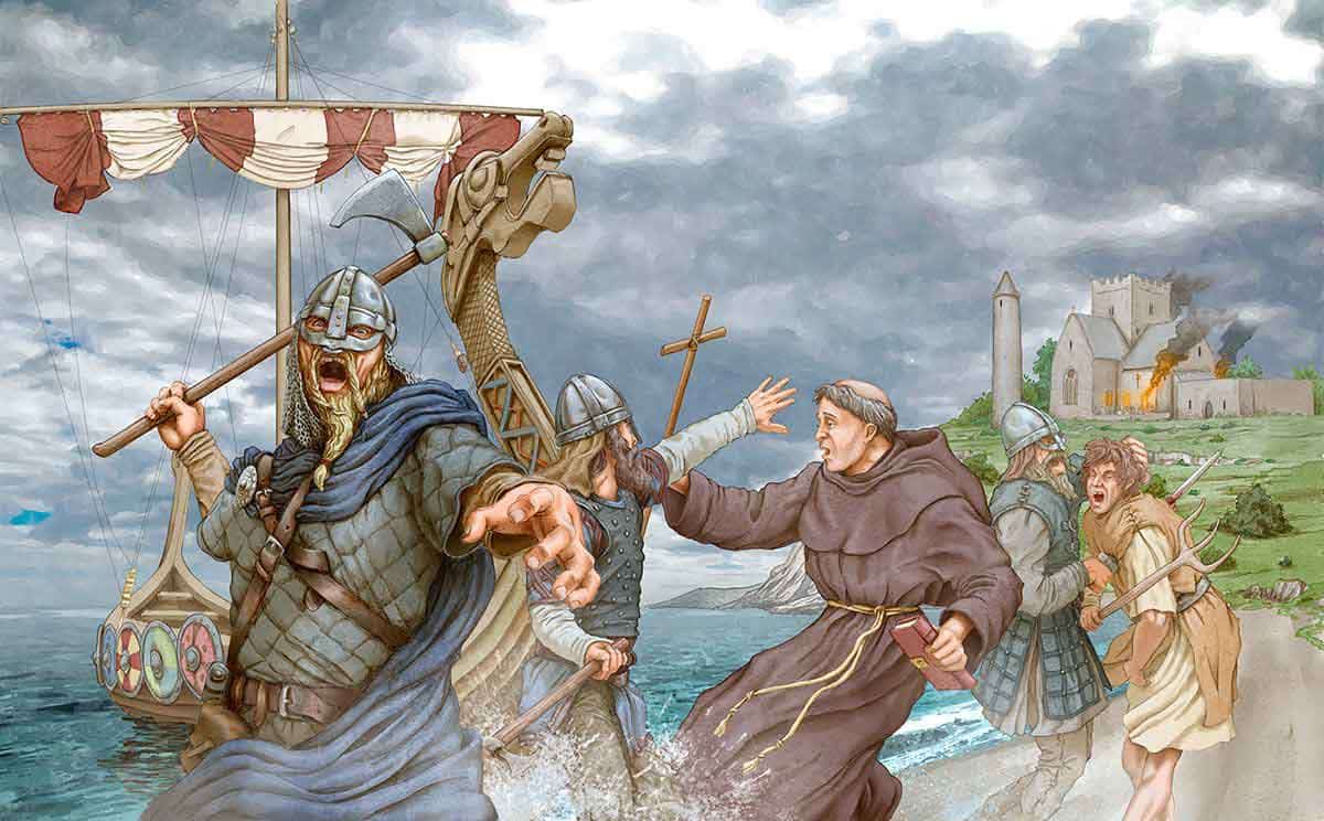 vikings england lindisfarne raid