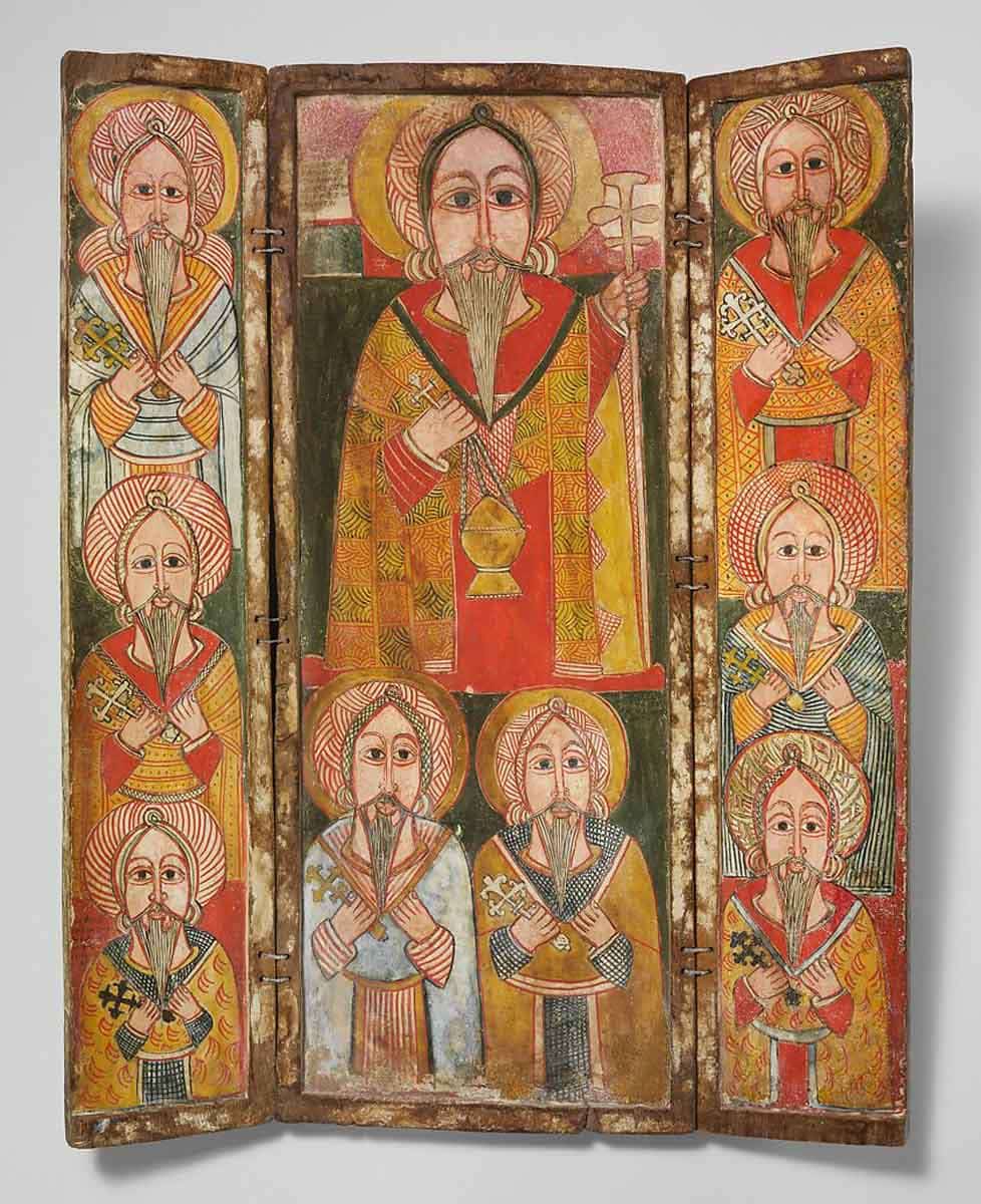 ethiopian christianity triptych