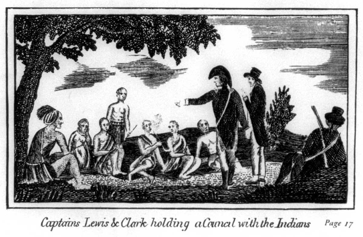 lewis clark council indians 1807