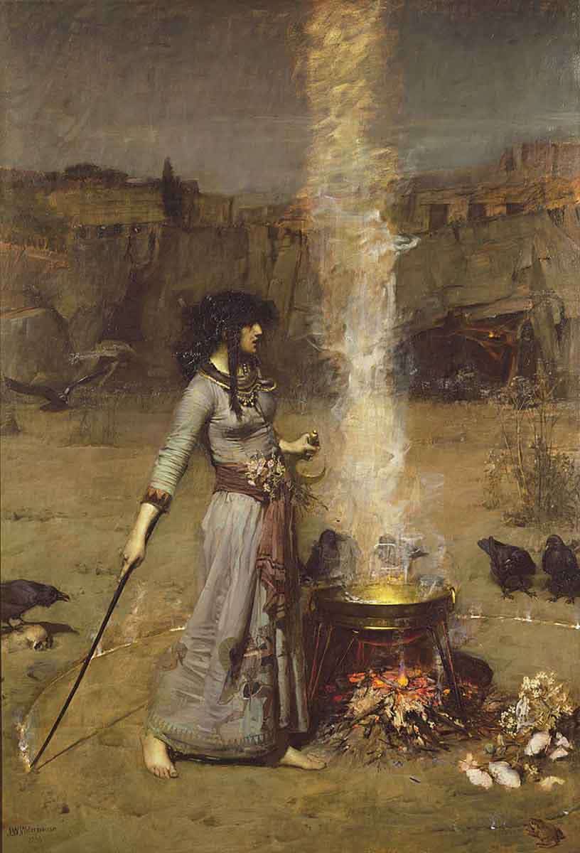 magic circe waterhouse painting