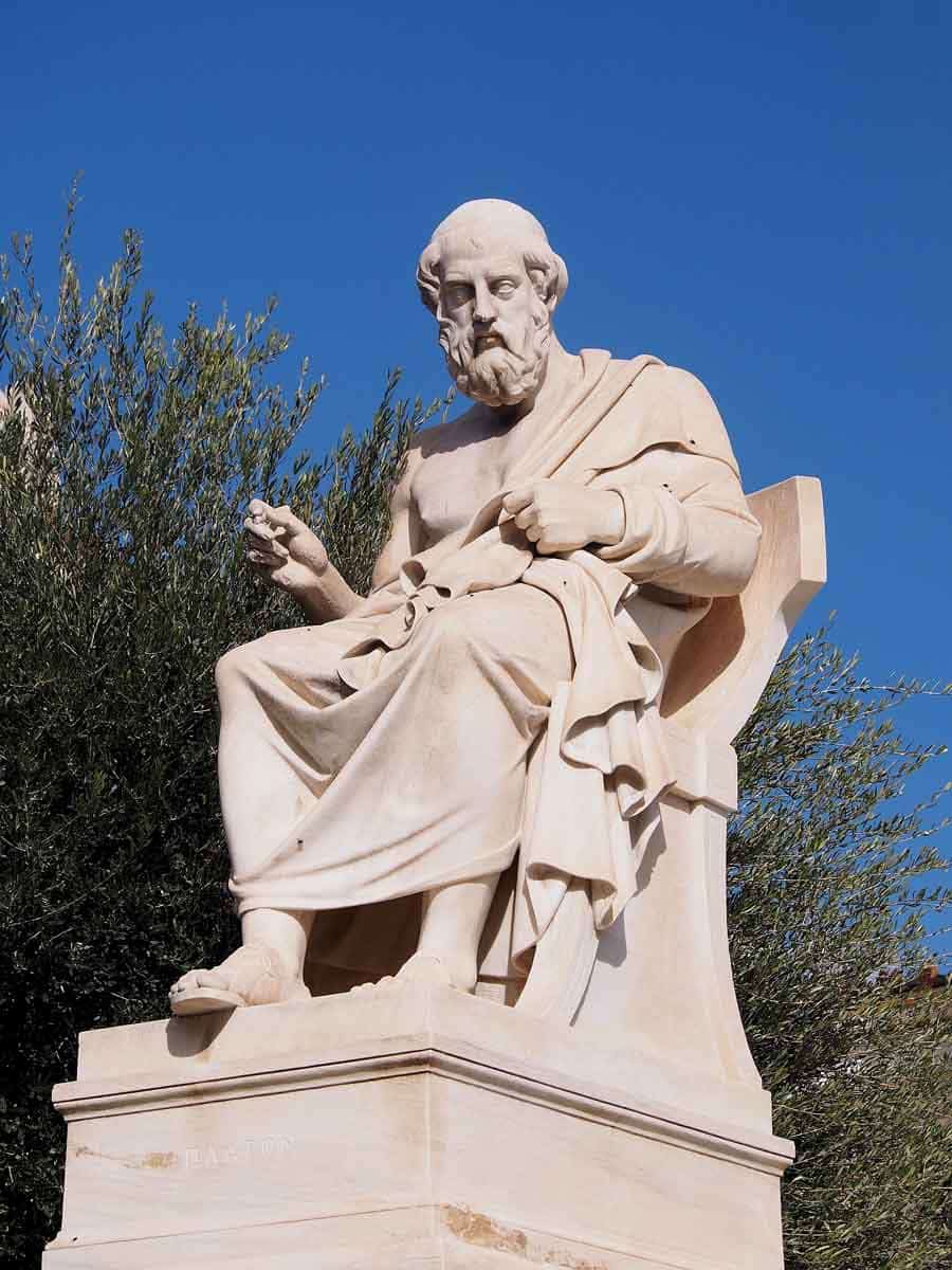 plato statue