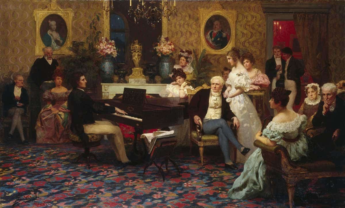 chopin playing radziwill family