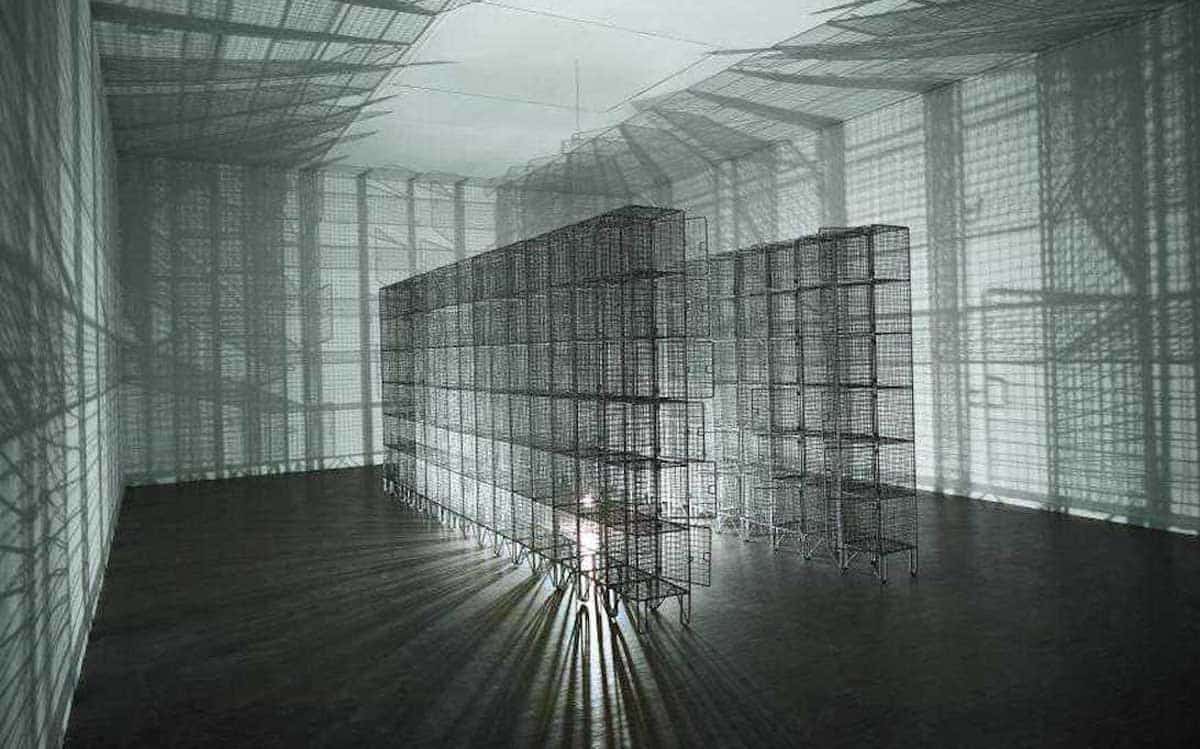 mona hatoum light sentence