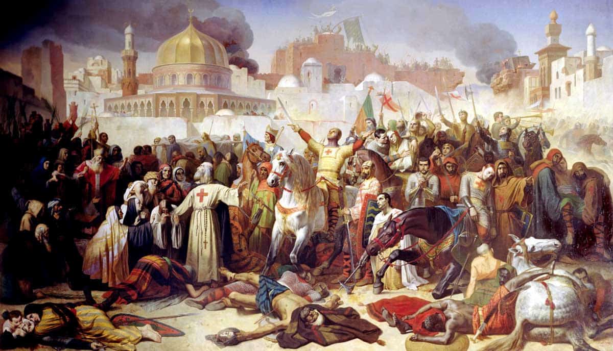 first crusade entry jerusalem