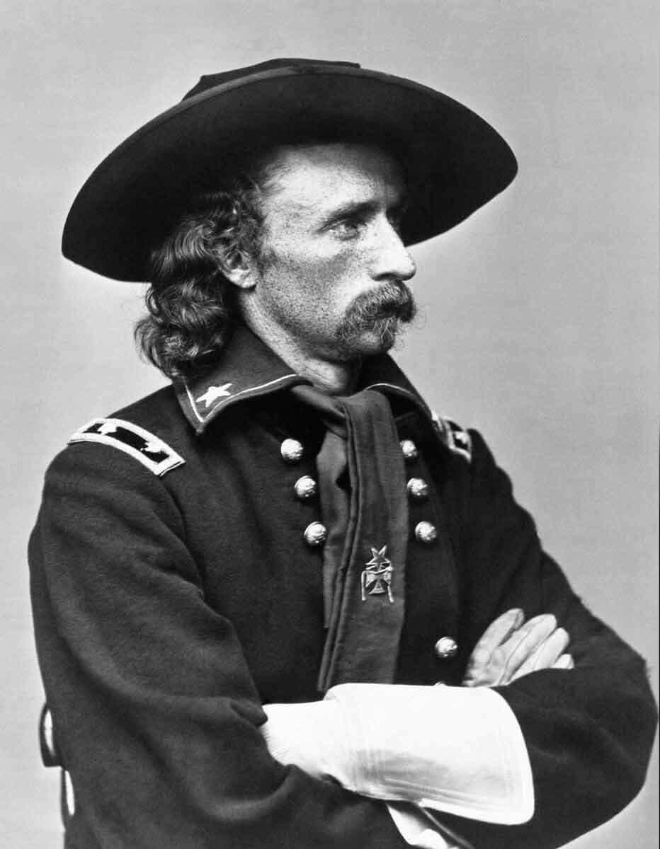 george armstrong custer portrait