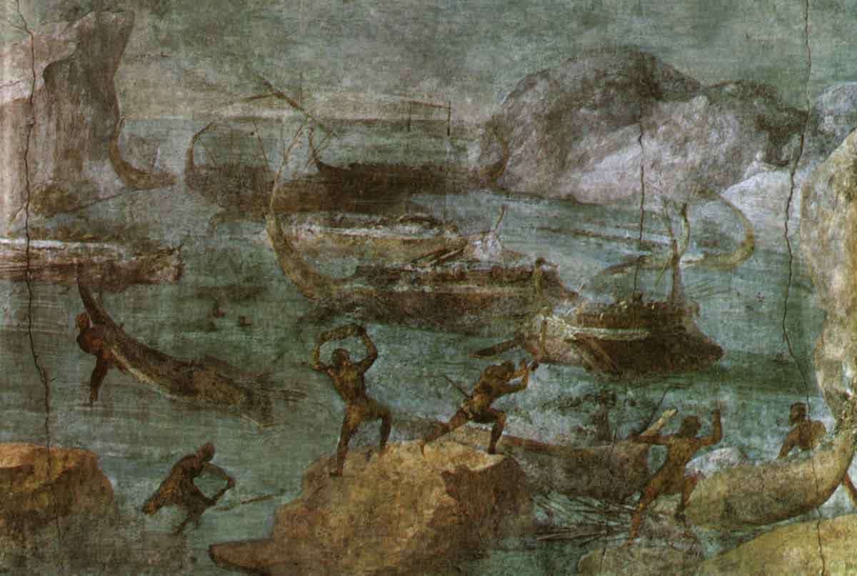 laestrygonians fresco