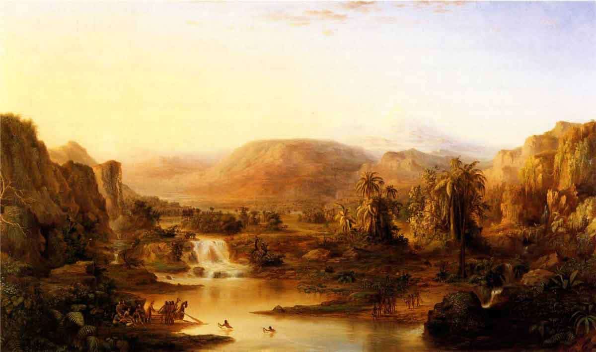 land lotus eaters duncanson