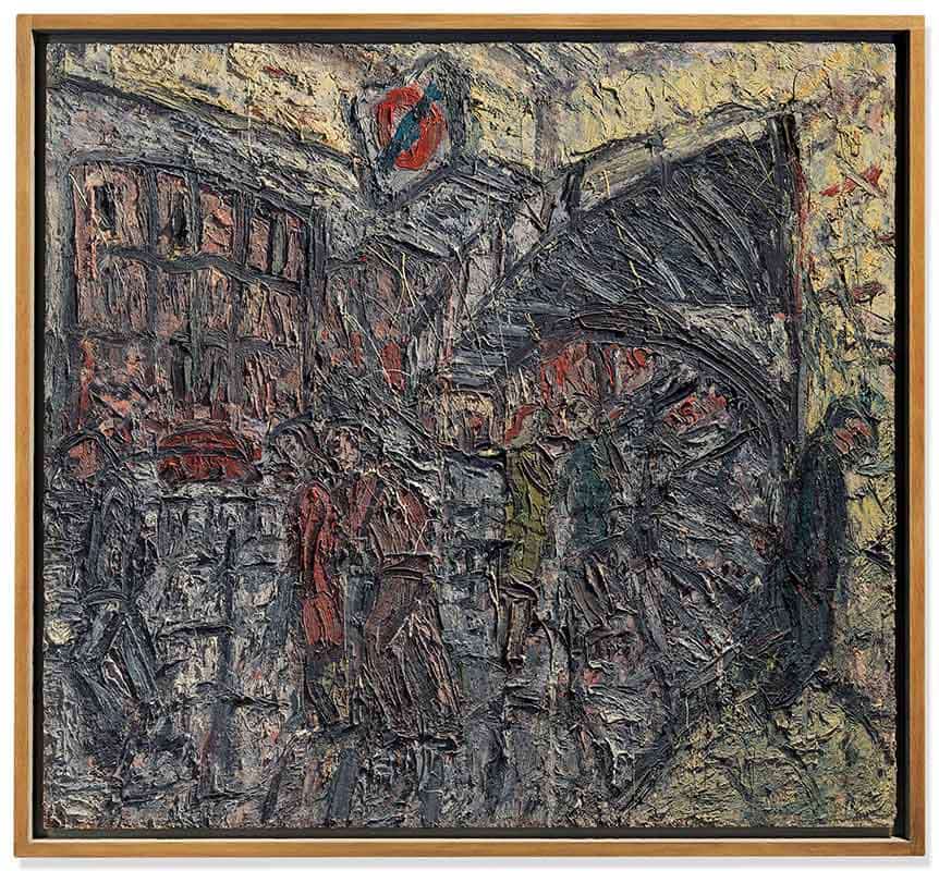 leon kossoff outside kilburn school of london