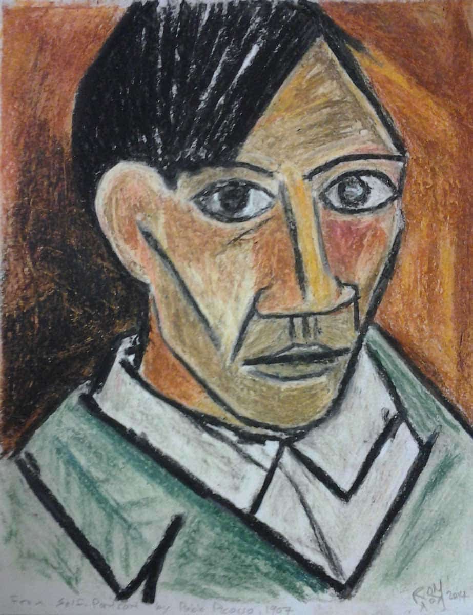 pablo picasso self portrait