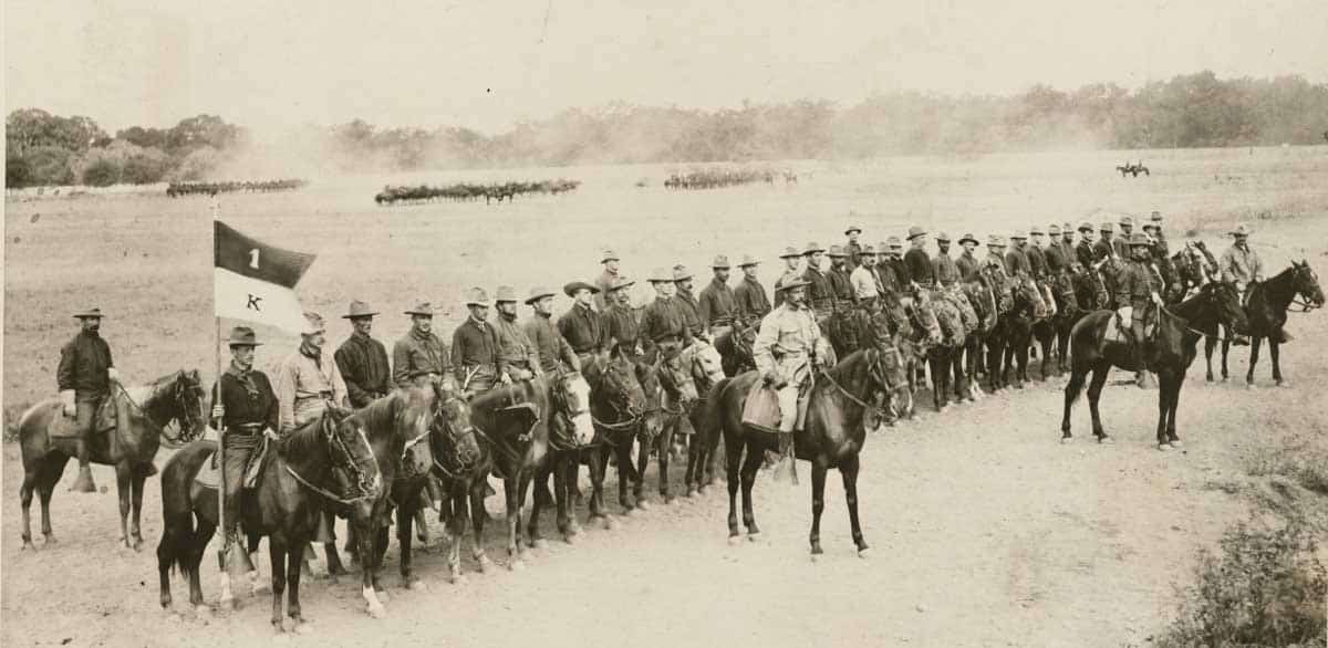 rough riders cavalary troop uniform