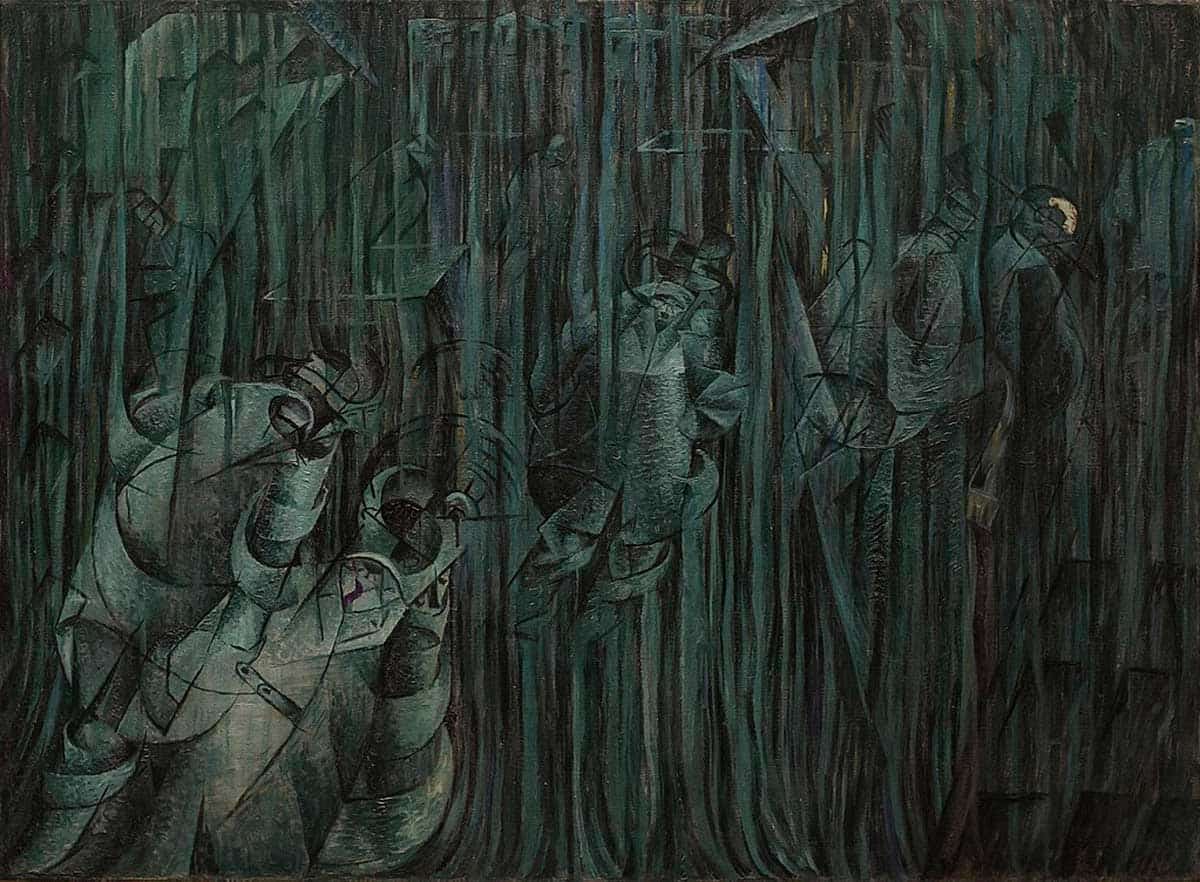 states of mind boccioni