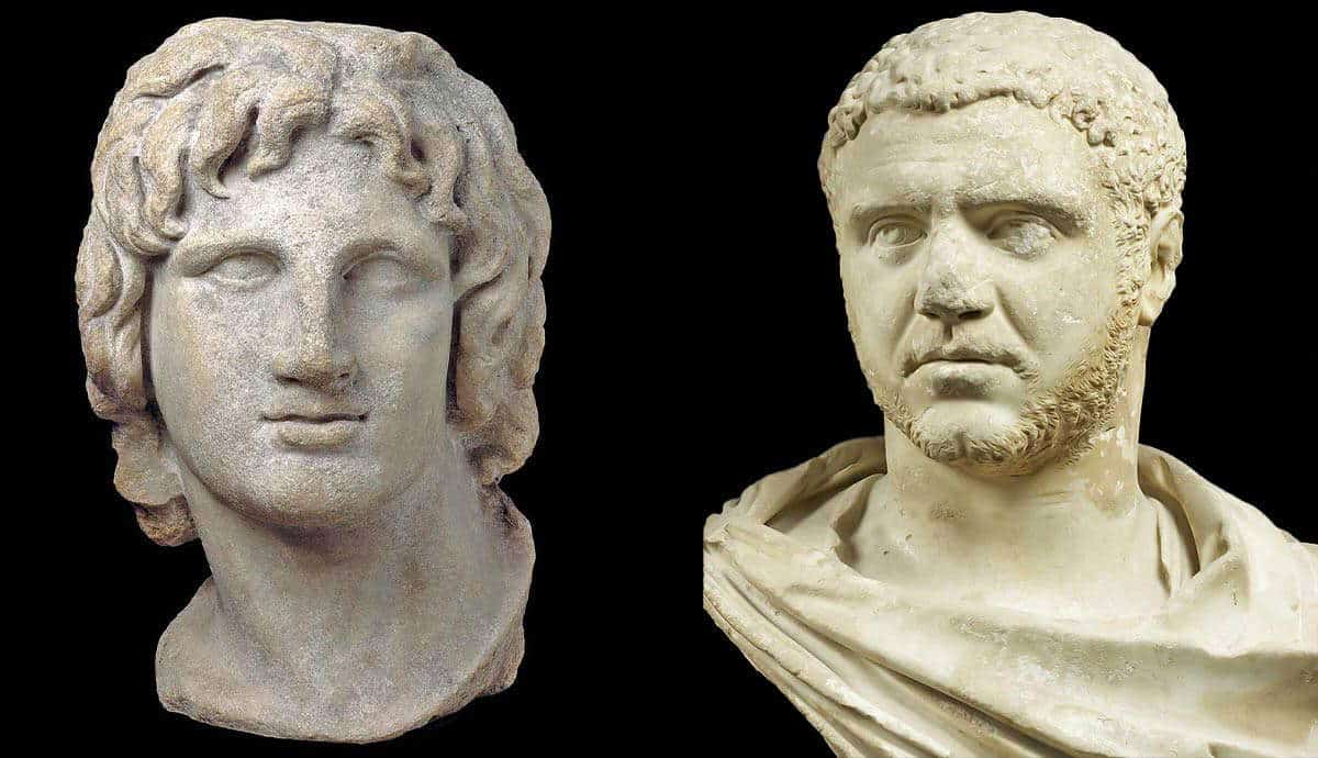 alexander caracalla busts