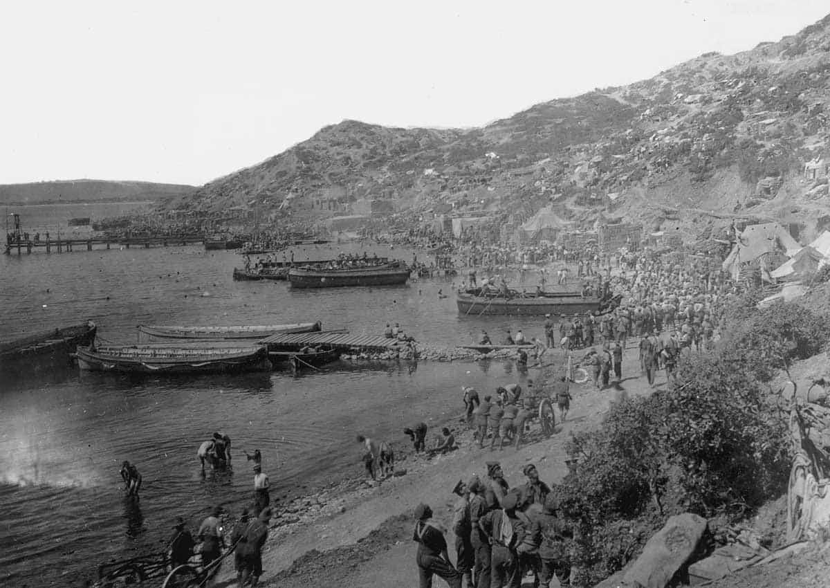 battle gallipoli anzac cove