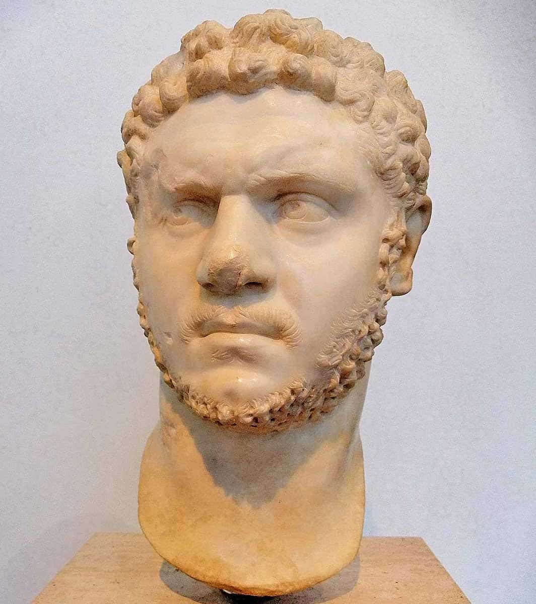 bust caracalla palazzo massimo kj