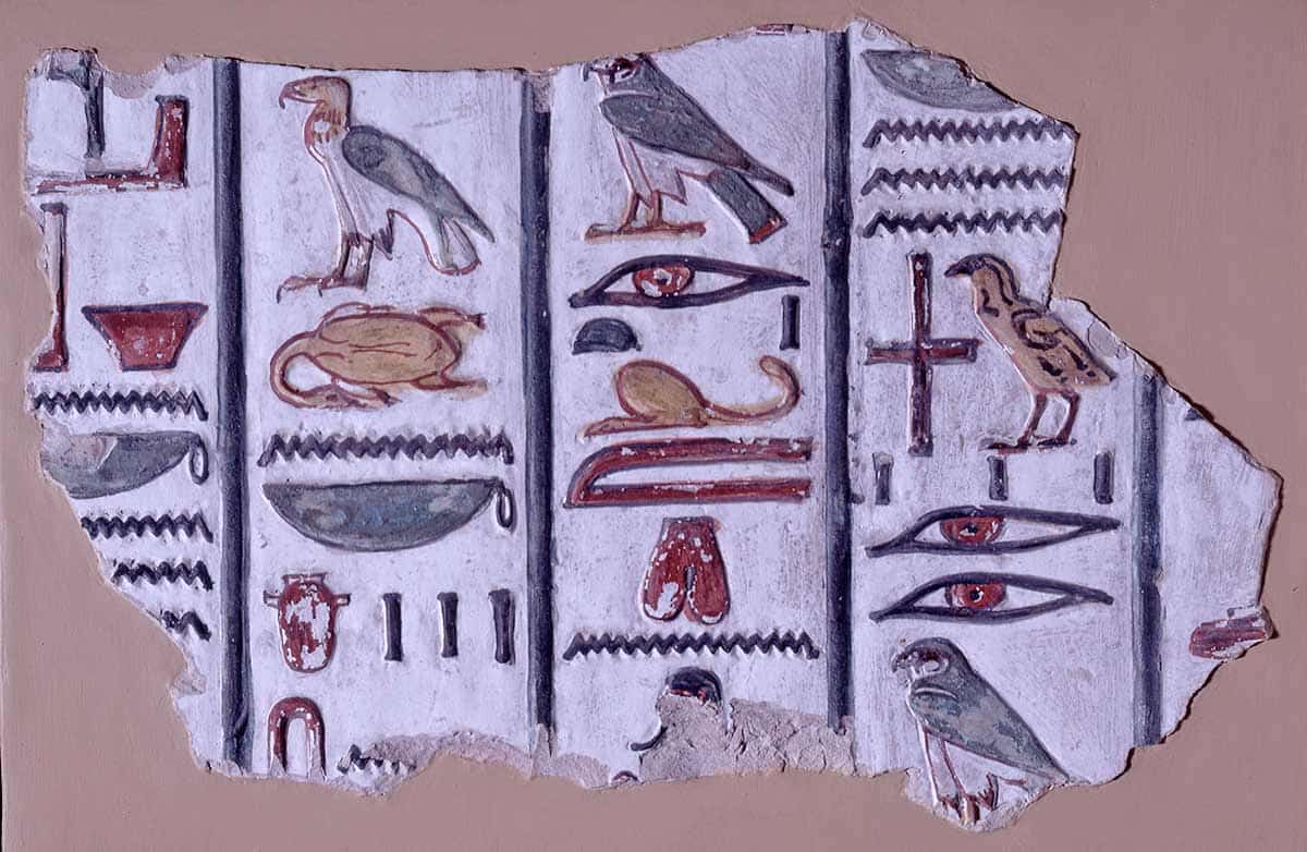 hieroglyphs tomb seti i