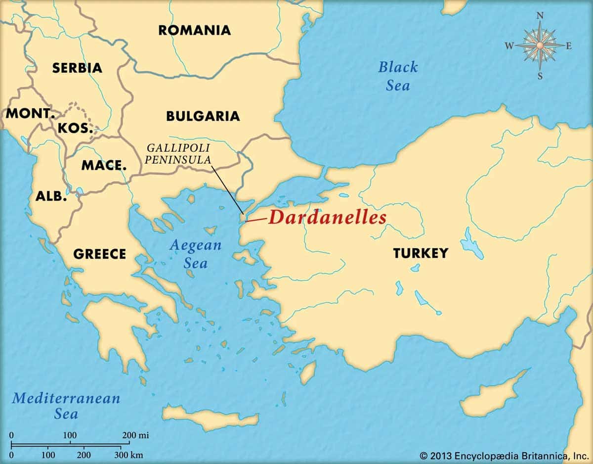 map turkey dardanelles