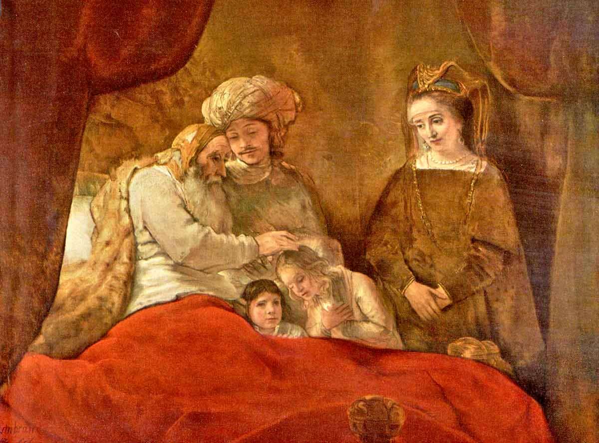 rembrandt jacob painting