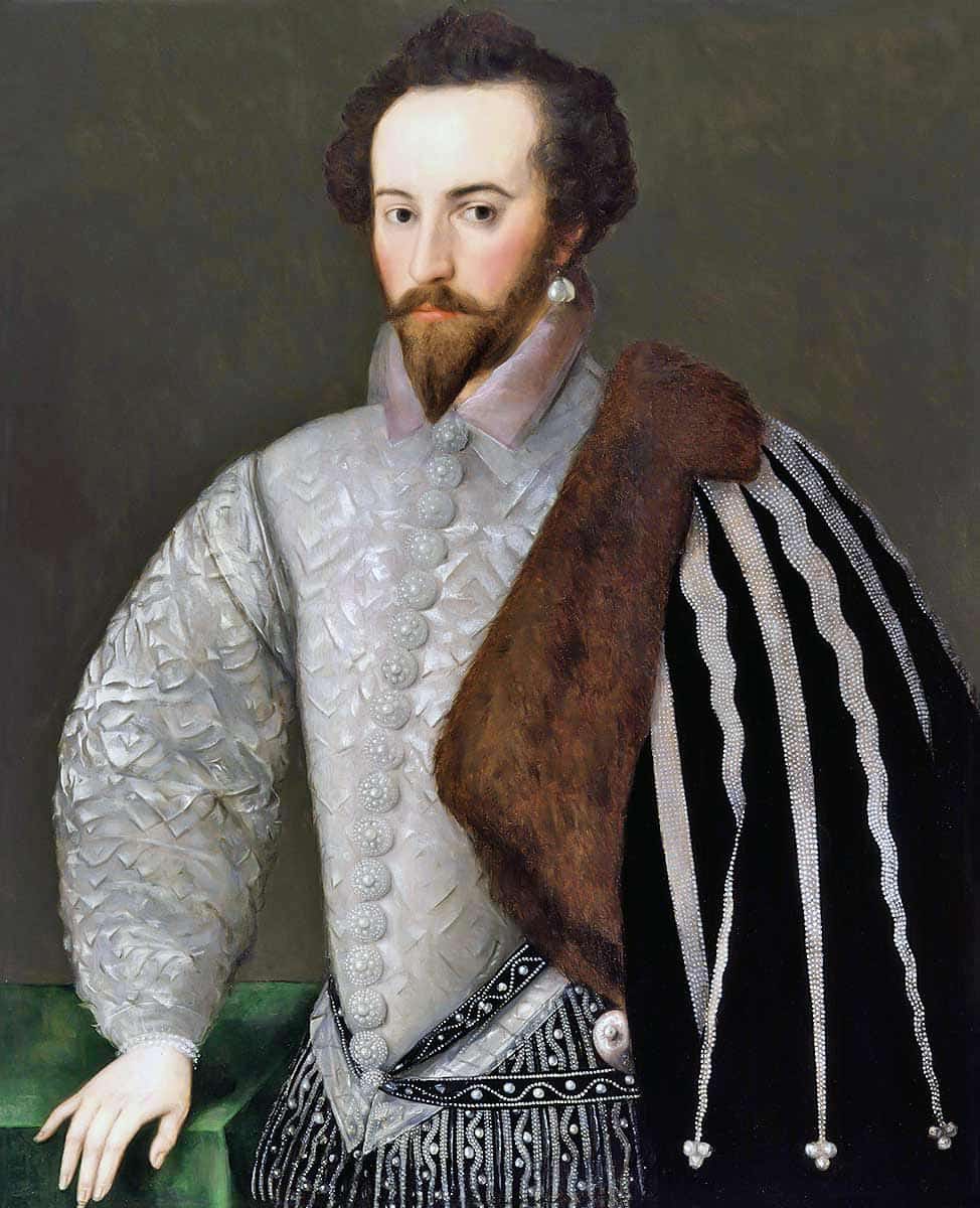 sir walter raleigh young