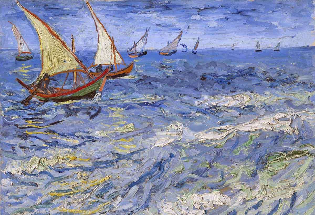 van gogh seascape painting