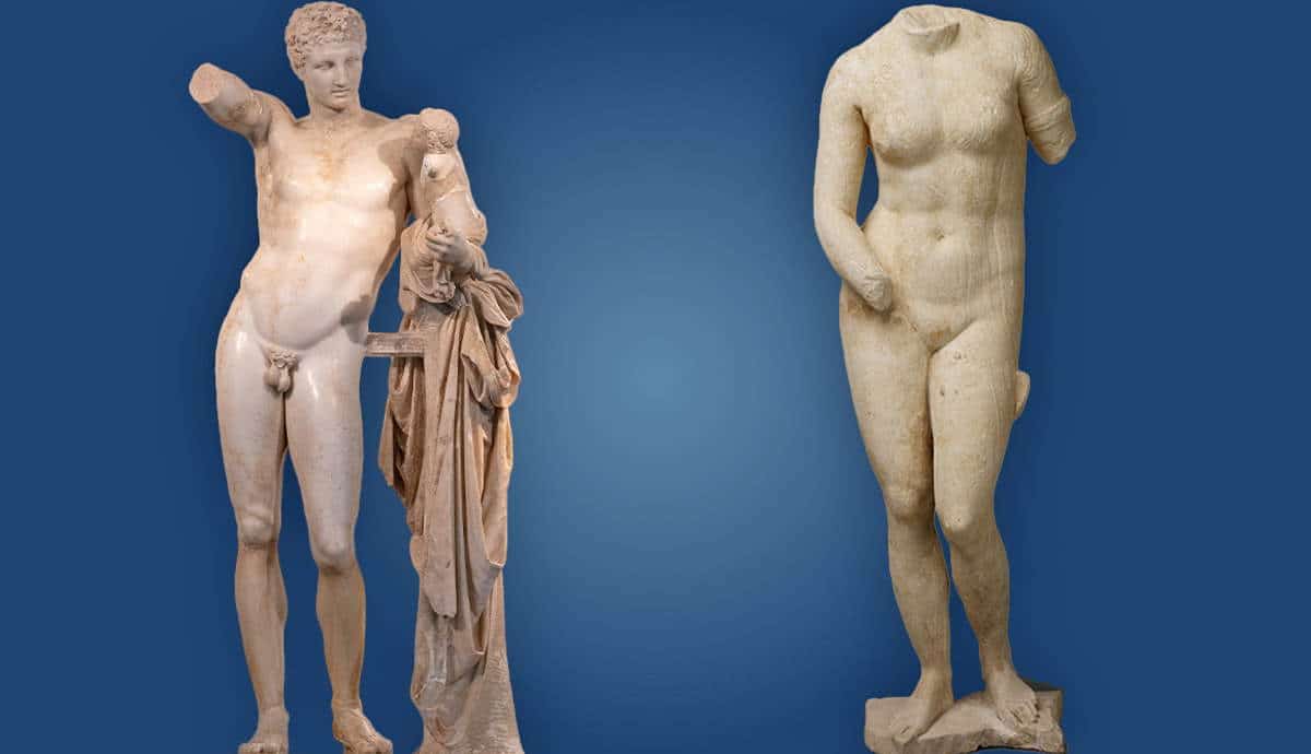 hermes dionysius praxiteles olympia