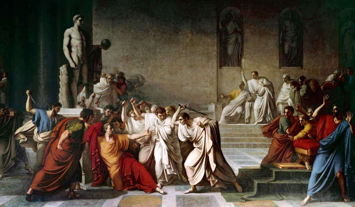 julius caesar death