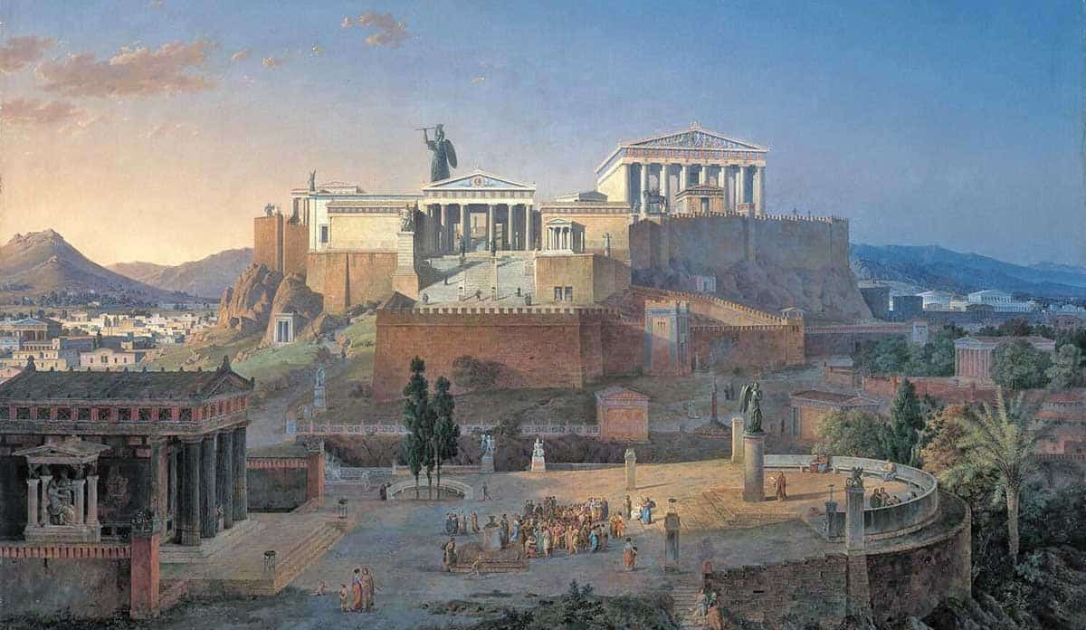 klenze athens acropolis neuepinakothek