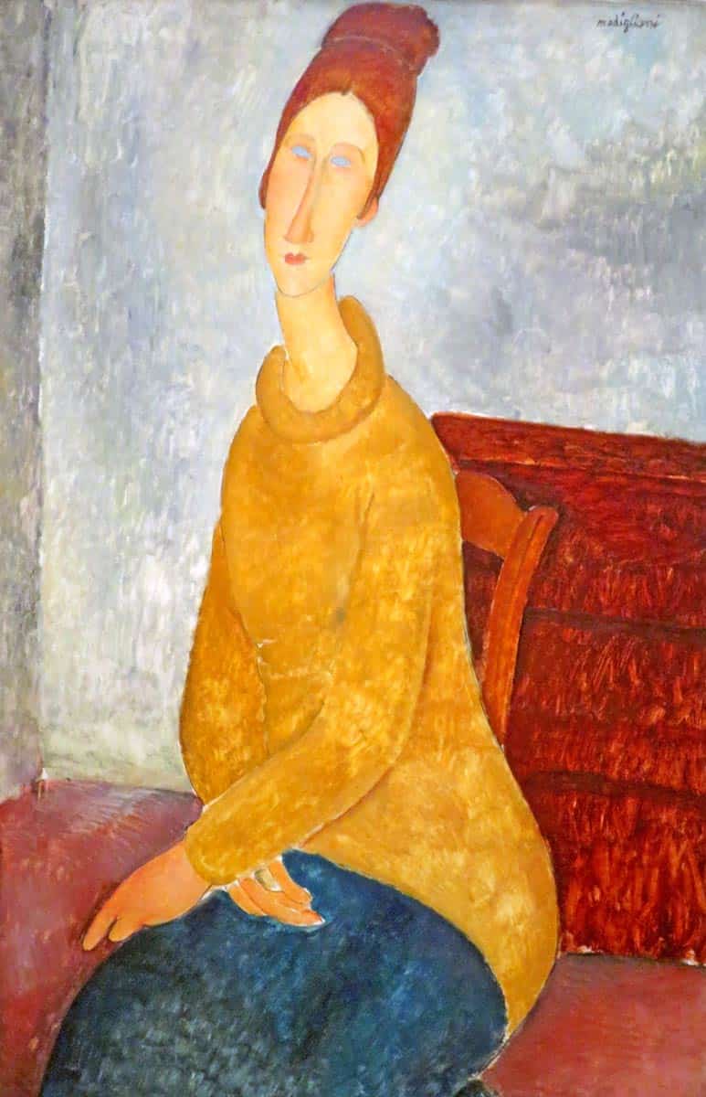 modigliani hebuterne painting 1917