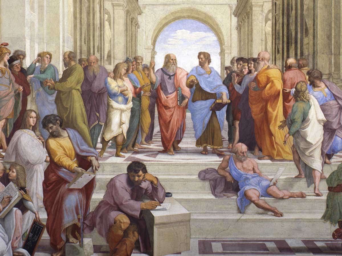 school athens painting