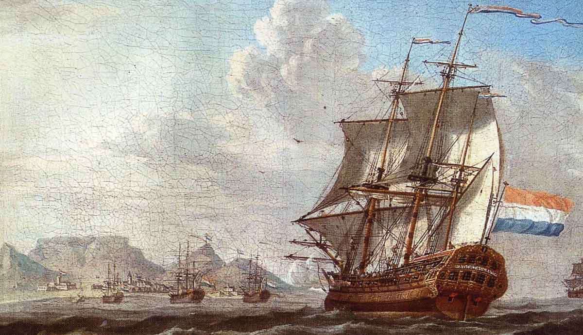 south africa voc ships