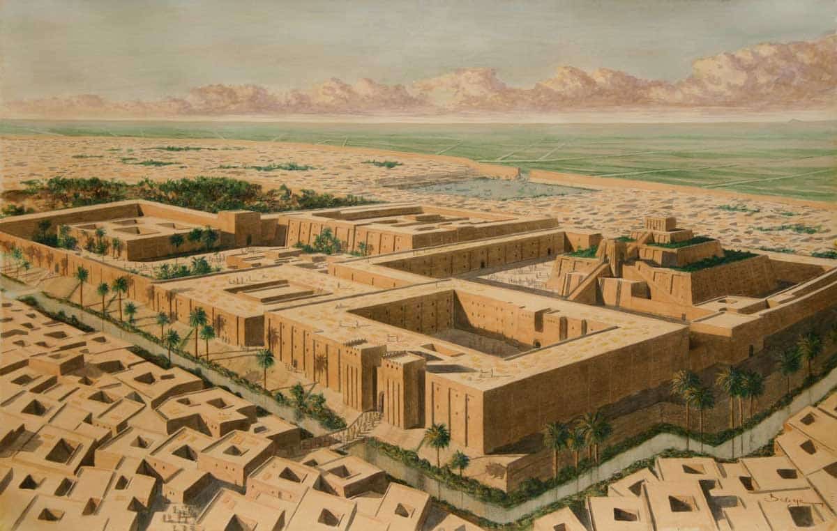 sumer iraq fall city mesopotamia