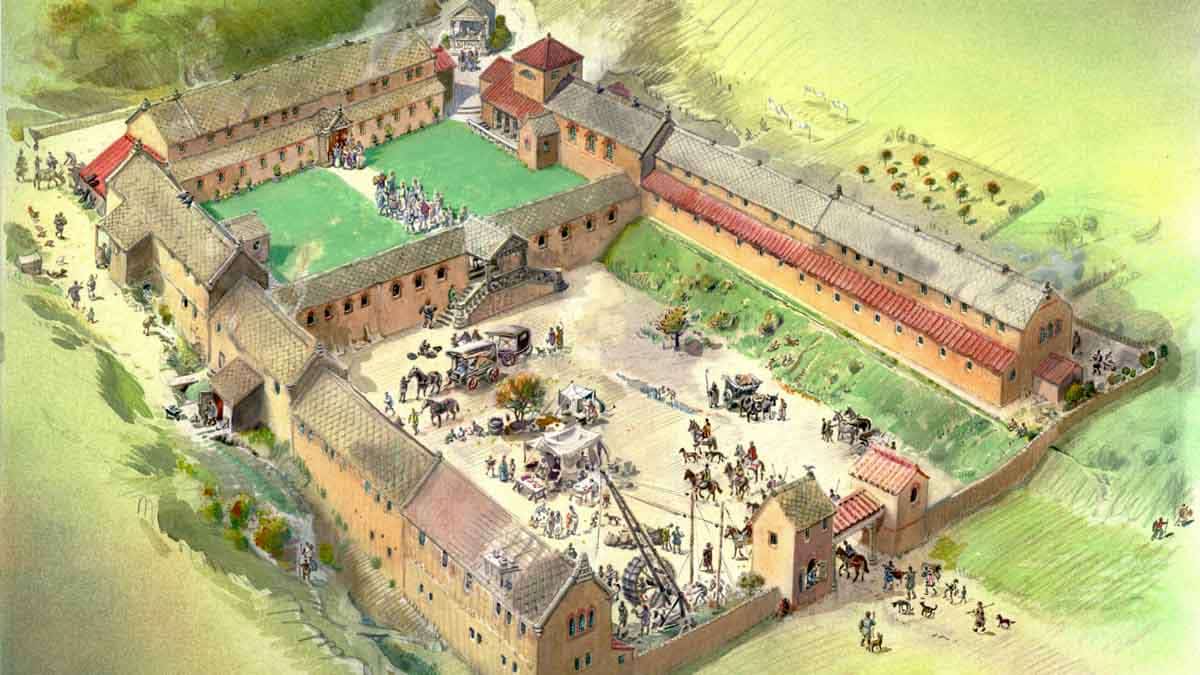 villa roman britain