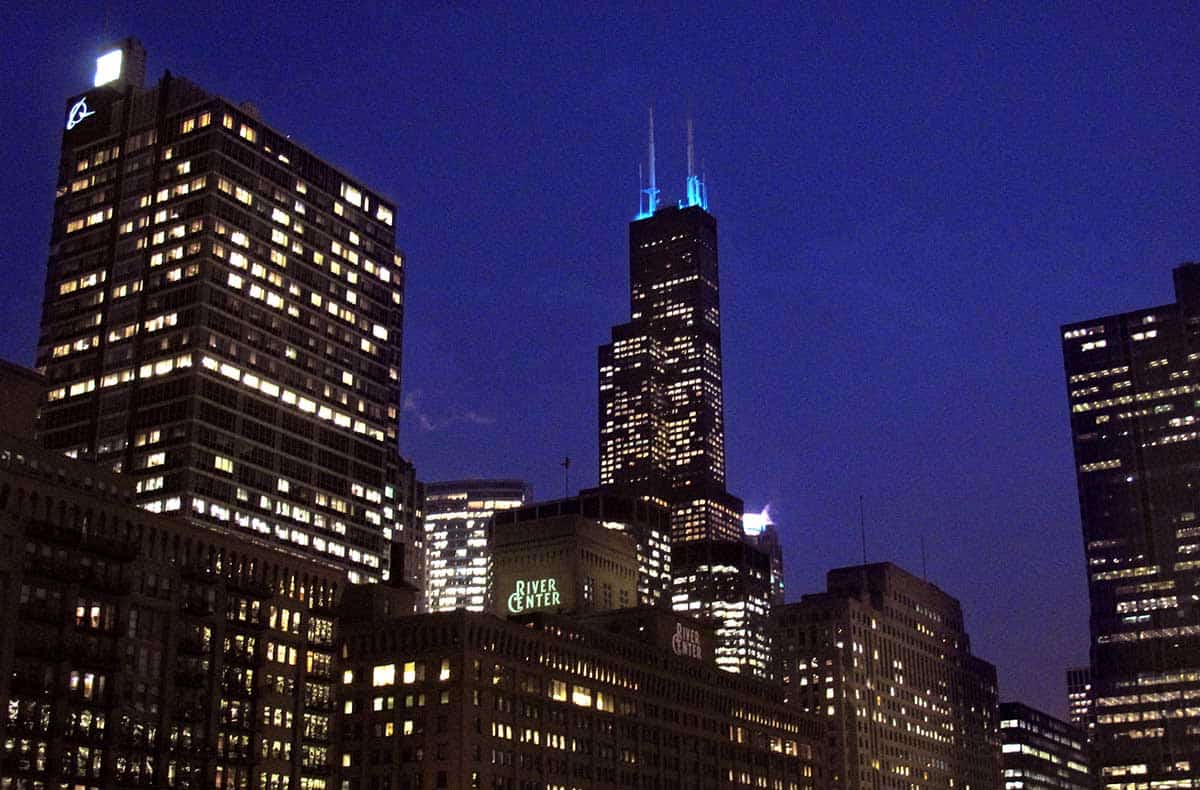 Willis Tower Chicago tallest building in the United States