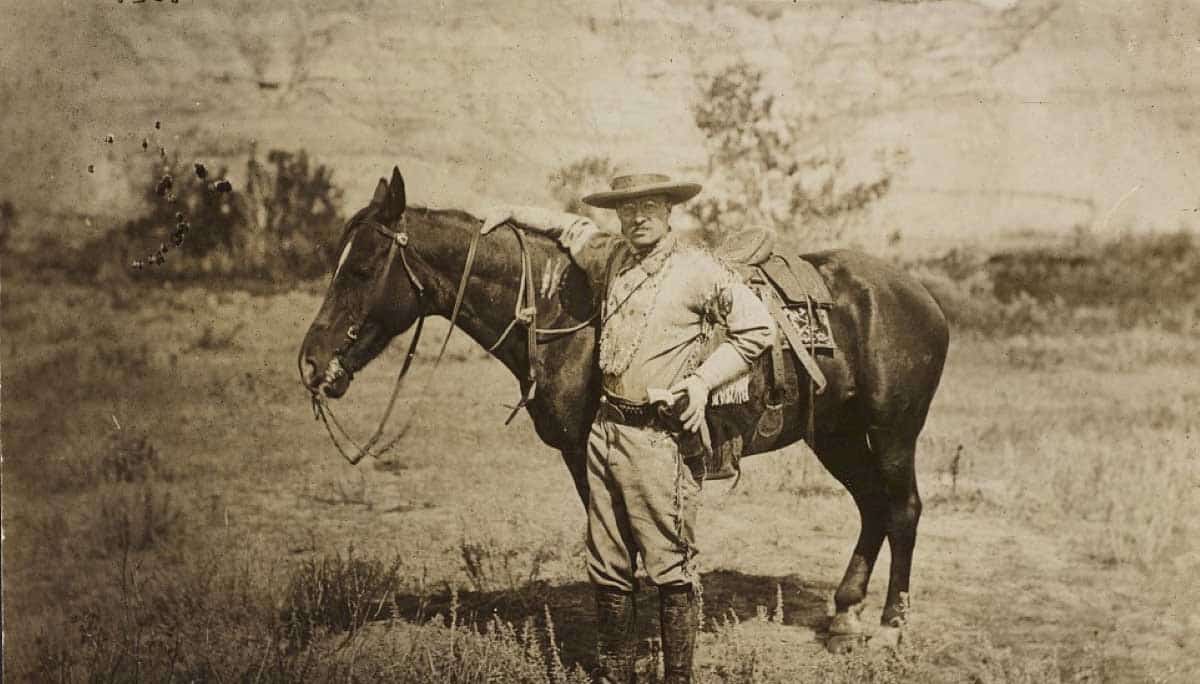 young theodore roosevelt horse