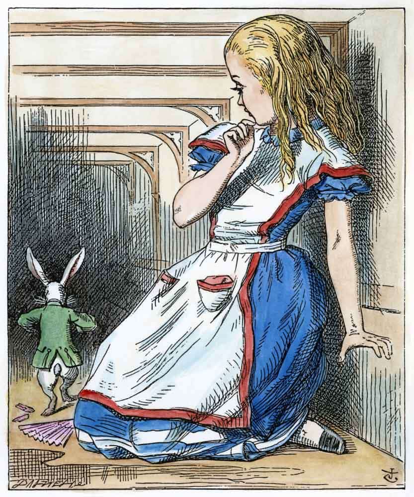 Illustration from Alice in Wonderland