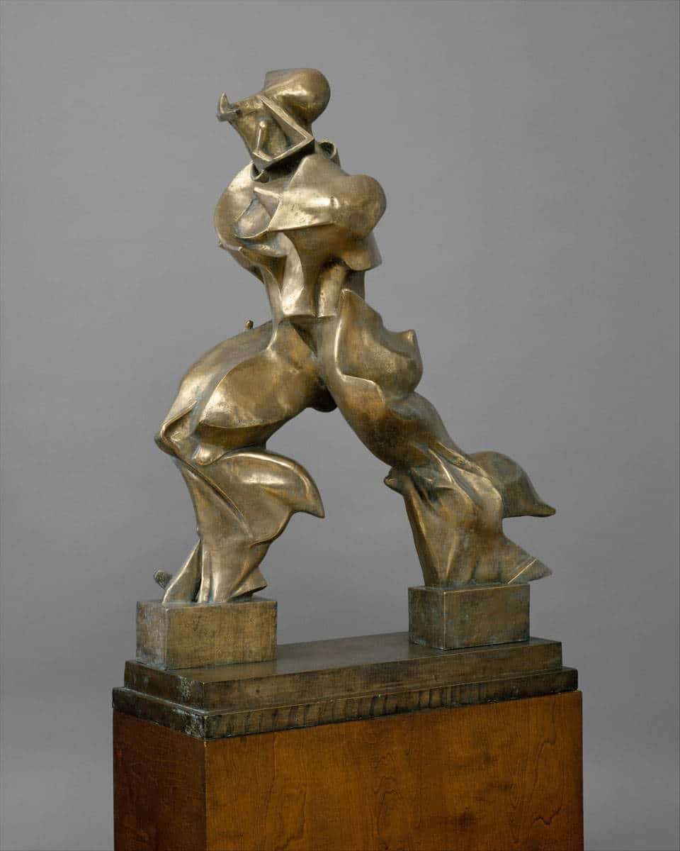 boccioni unique forms sculpture bronze