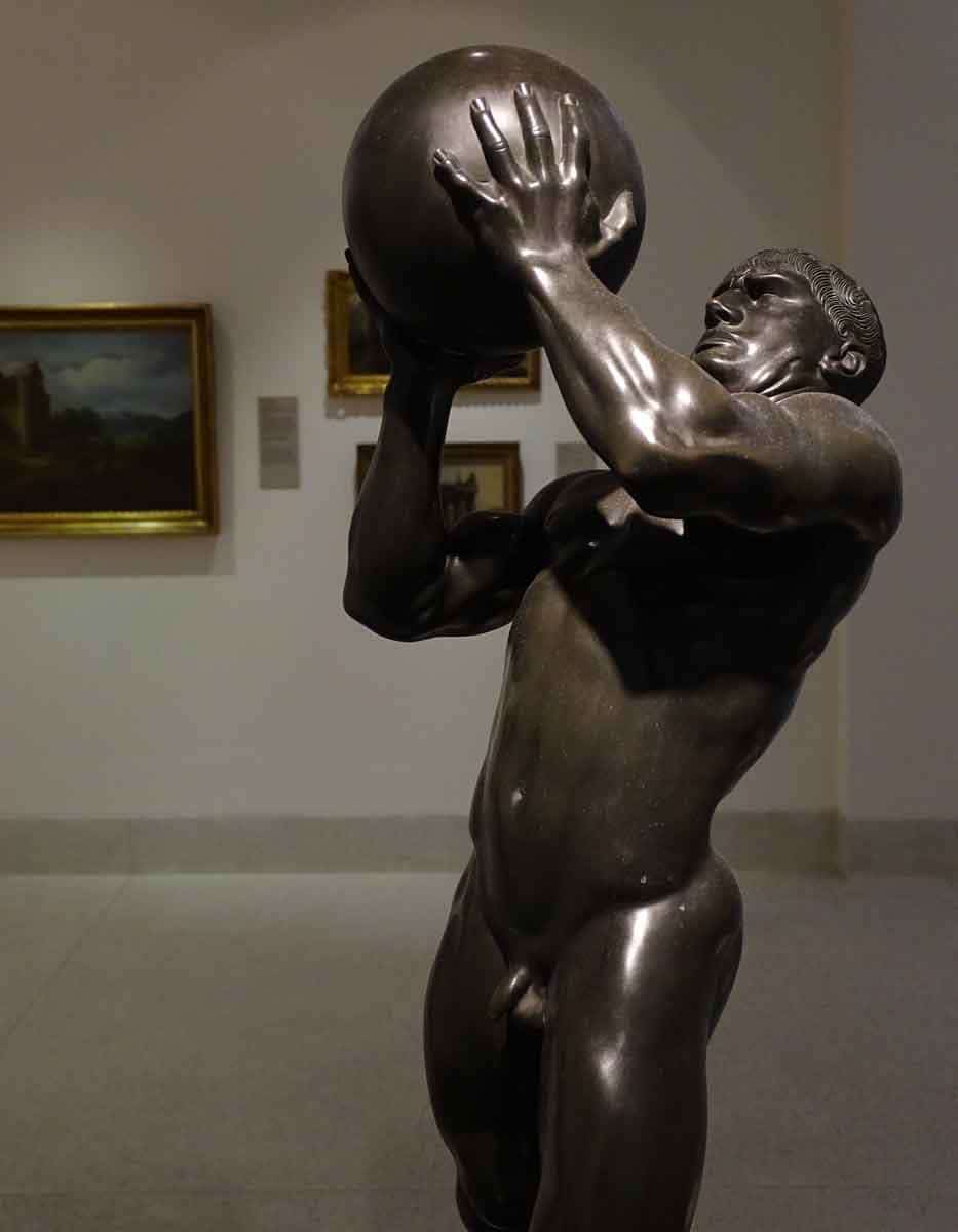 franz von stuck athlete sculpture